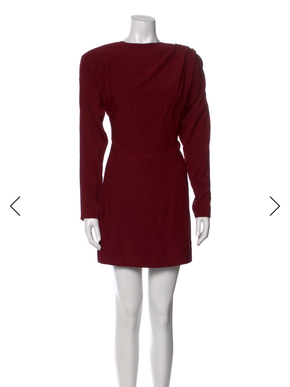 Anine Bing Burgundy Shift Dress NWT